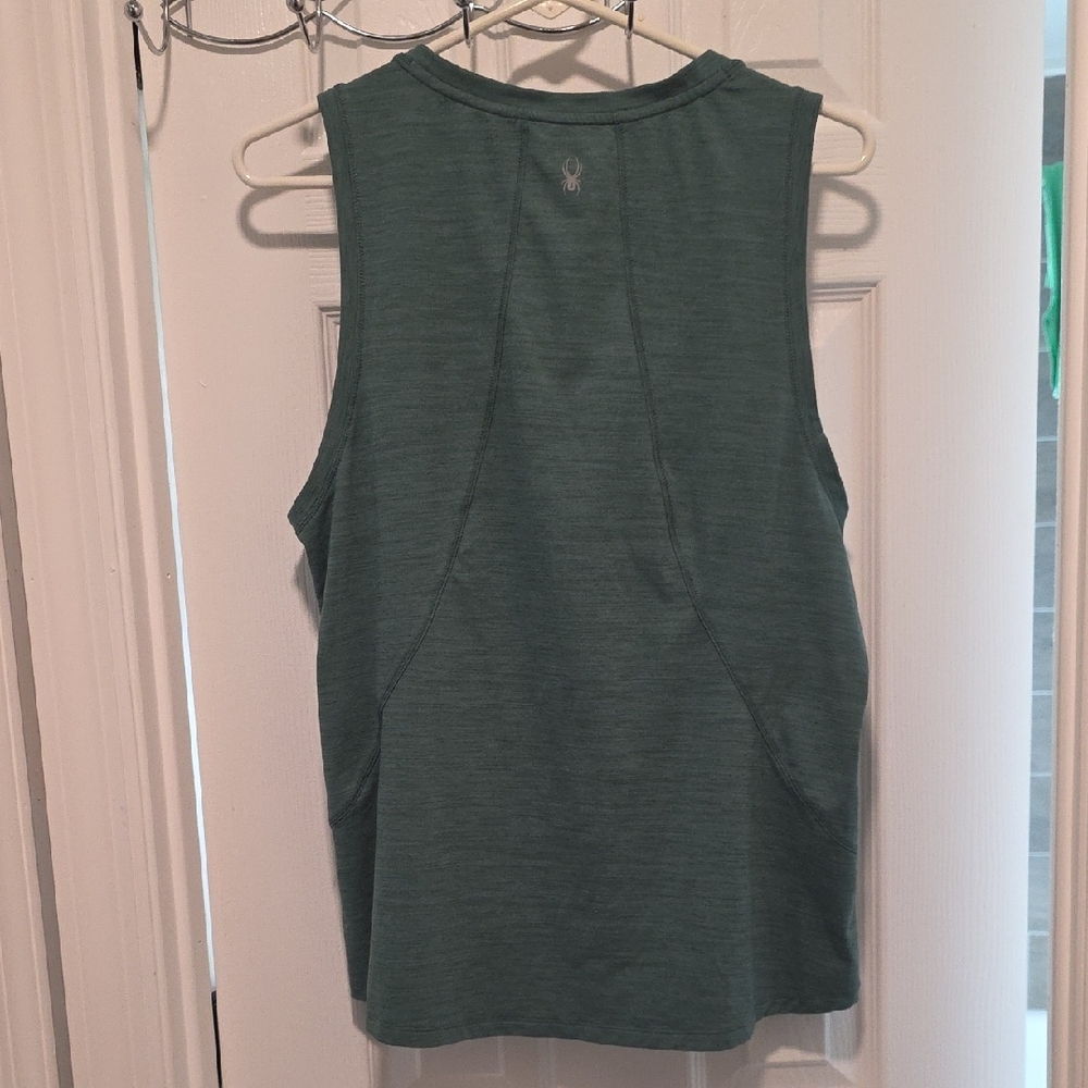 Spyder Women's Teal Performance Tank Top - Picture 5 of 15